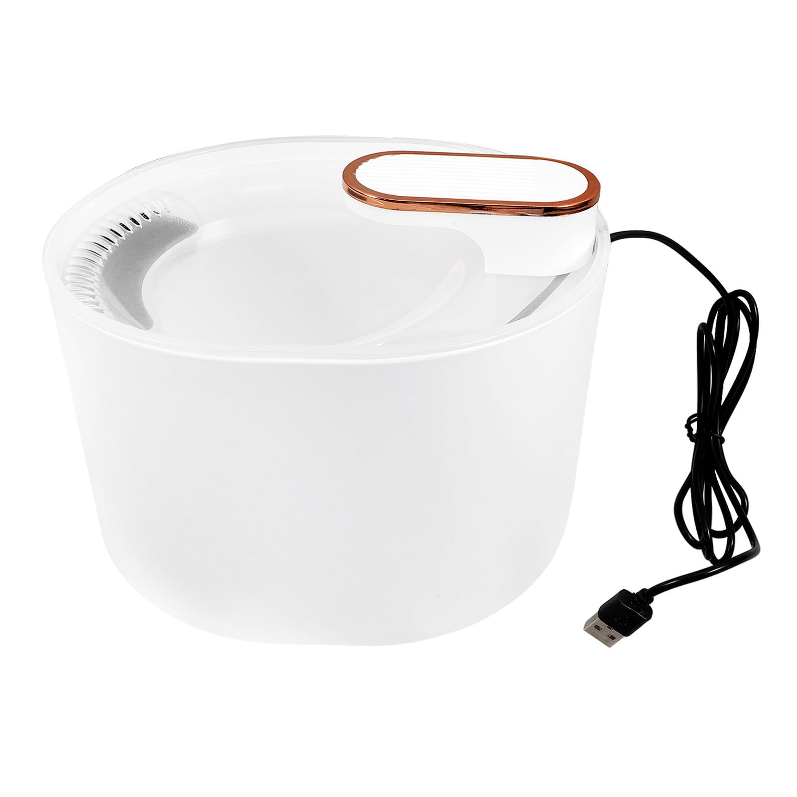Fuente para gatos que evita el agua sucia con filtro doble y apagado automático