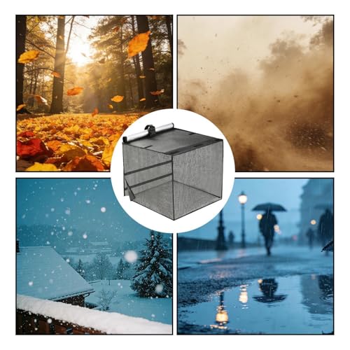 Couverture de climatiseur d'extérieur pour éviter l'accumulation de débris et de rouille - 5