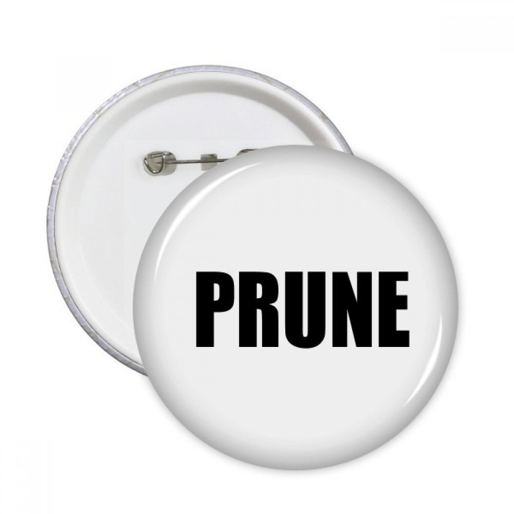 Badge bouton rond pruneau Fruit Foods vêtement décoration multicolore - 3