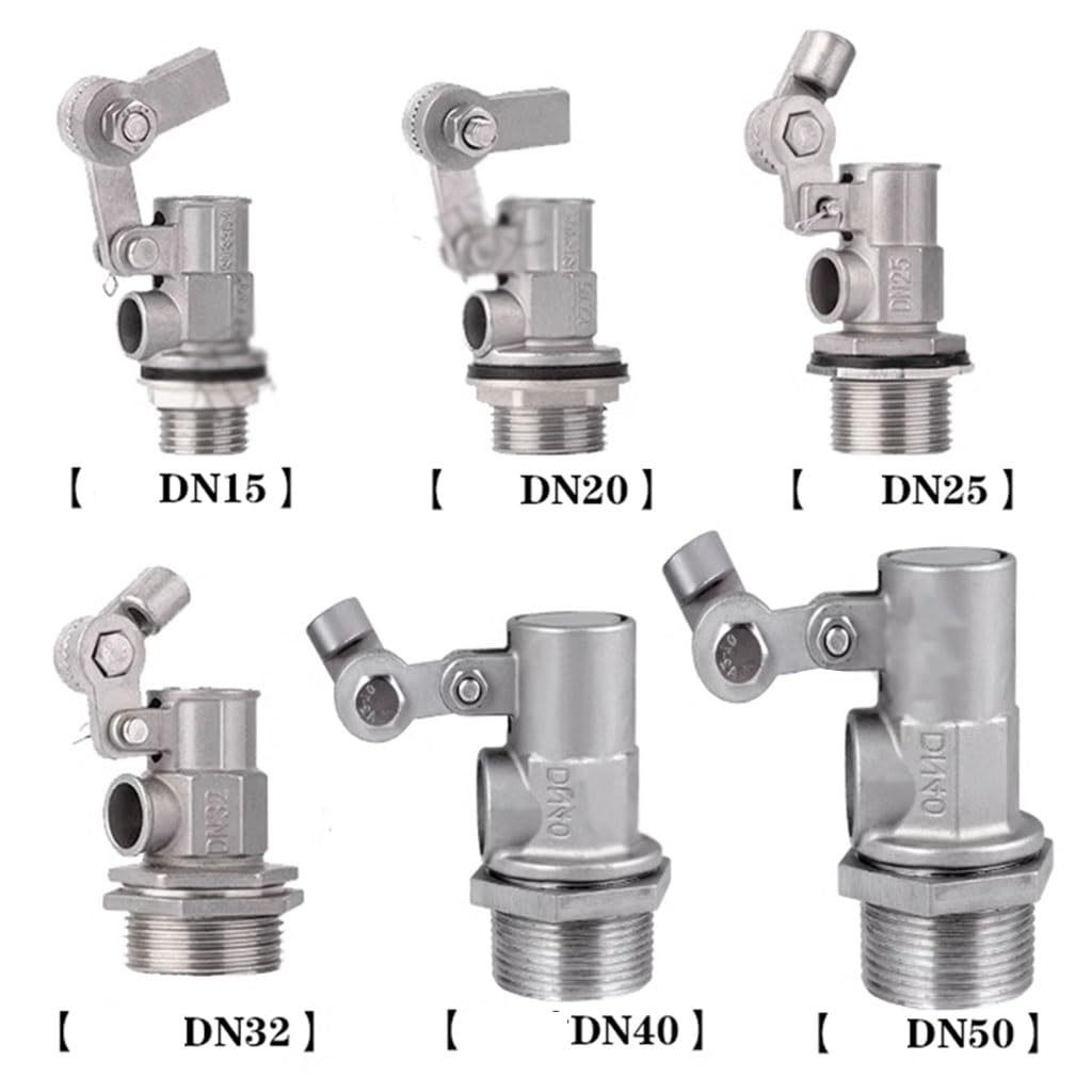 valvola a galleggiante ， Valvola a sfera galleggiante in acciaio inossidabile da 1/2", 3/4", 1", valvola galleggiante regolabile for serbatoio dell'acqua, interruttore di controllo del flusso, 1 pz.(1