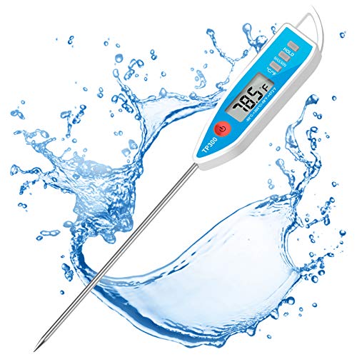 Kitchen Thermometer Digital Food Thermometer Cooking Thermometer Instant Read Meat Thermometer Candy Thermometer with Fahrenheit/Celsius(â„‰/â„ƒ) Switch for Food Grill BBQ Milk Water Turkey by DWEPTU
