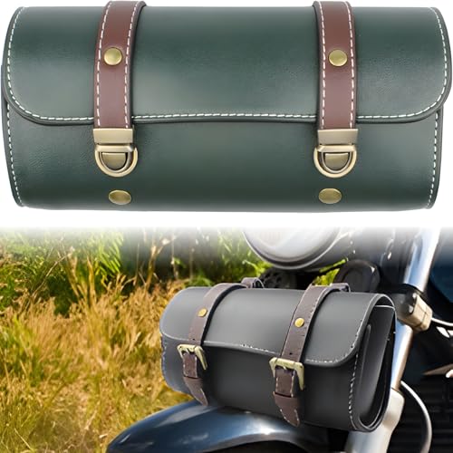 Mellbo �o�C�N �T�C�h�o�b�O ���]�� �h�� PU���U�[ ���]�ԗp �o�C�N�p �ԗp ���^ �o�C�N �t�����g�o�b�O �O���[��