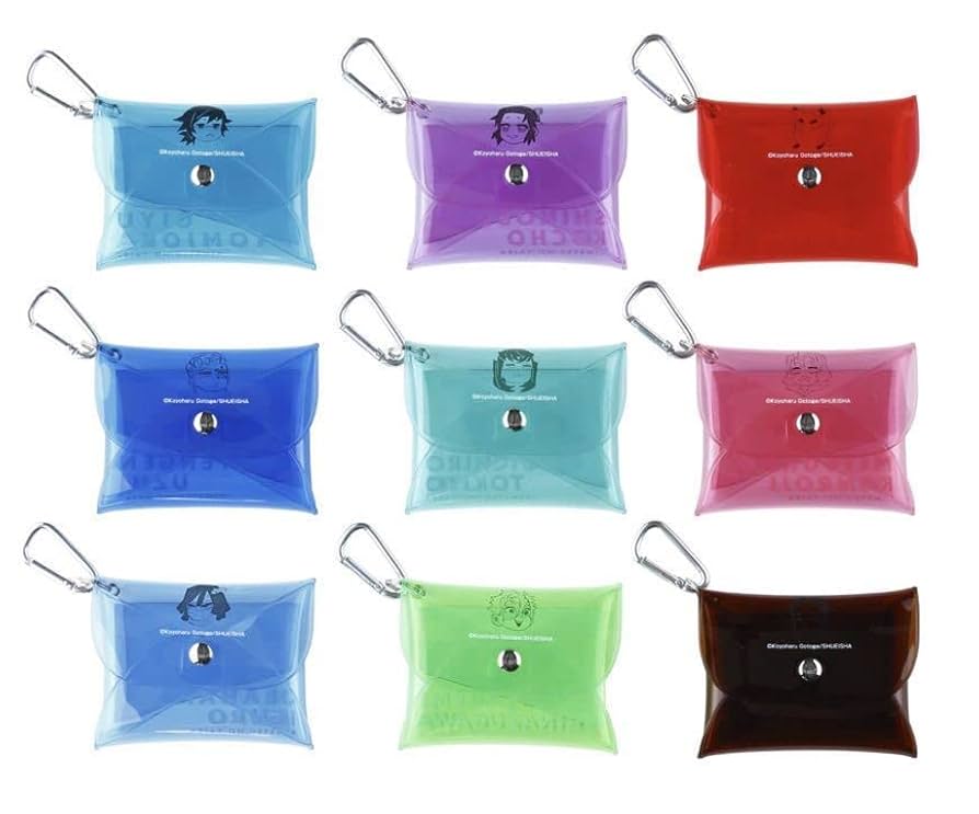 鬼滅の刃 原画展 PVCミニポーチコレクション クリアケース☆バラ売り可 鬼滅の刃 原画展 PVCミニポーチコレクション クリアケース☆バラ