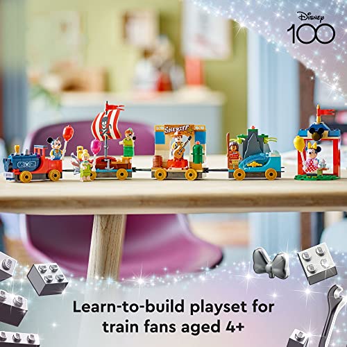 Lego 6427565 Disney 100 Celebration Train Building Toy 43212 Imaginative Play, Fun Birthday Gift For Preschool Kids Ages 4+ thumb #2