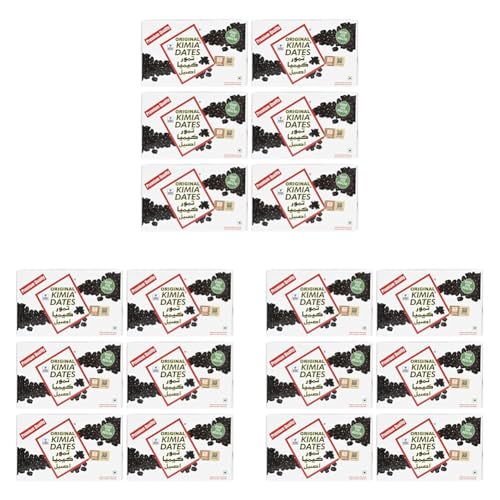 Image of Kimia Dates Original Mazafati Dates - Pack of 18 (500gm Each) | Juicy & Delicious Khajoor, Khajur | Healthy Snacks | Rich in Fibre | Perfect for Snacking (Carton Box)