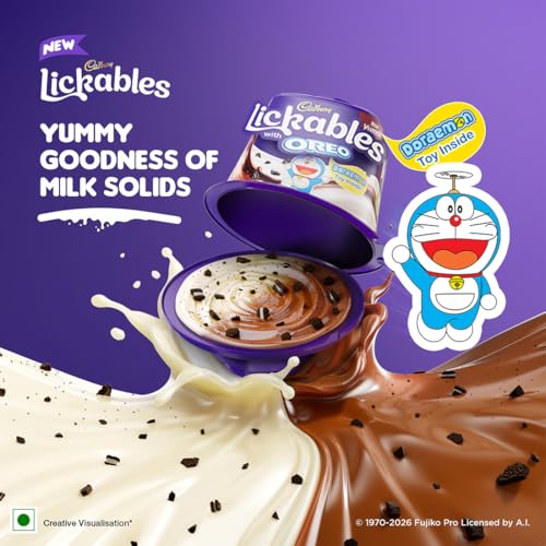 Image of Cadbury Dairy Milk Lickables Chocolate, 20 g (Pack of 6)