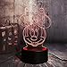 Produktbild New Cartoon Nizza Schöne Mädchen Niedlichen Minnie Maus Kopf 7 Farbwechsel Nachtlicht Kind Schlaf Schreibtisch Lampe Geburtstag Weihnachtsgeschenk