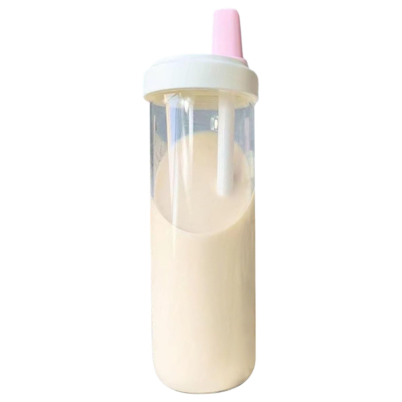 YROHGKPN Capacity Straw Water Bottle Shatterproof Leak Proof Seal Comfortable Grip Drinking Cup for Hiking Sports Straws Cup