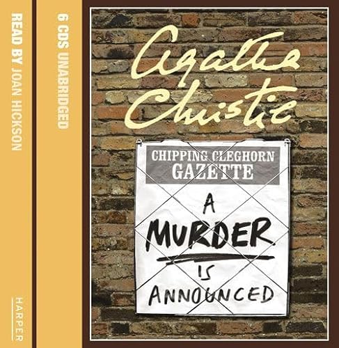 A Murder Is Announced Complete & Unabridged