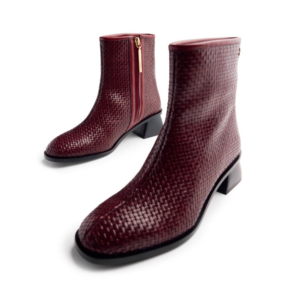 GIOSEPPO Botines Piel Trenzada Bexley