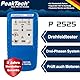 PeakTech 2525 Drehfeldmessgerät 3 Phasen, Drehrichtungsanzeiger/Digital Drehfeld Messgerät für Kraftstrom Motor und Phasenprüfer für Drehstrom, Drehfeldmesser mit LED Anzeige, P 2525