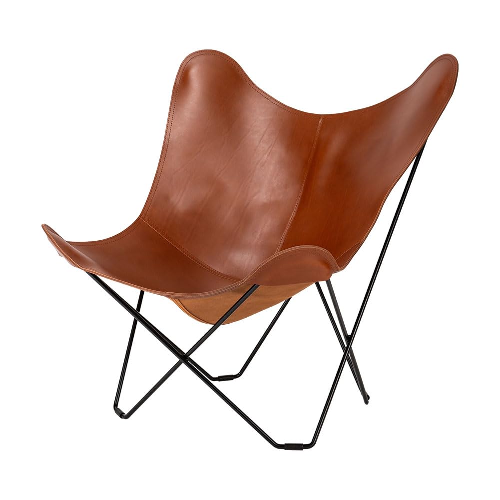 【展示品】クエロ「MARIPOSA」バタフライチェア 本革 BKF 正規品 Amazon｜[クエロ] Cuero BKFチェア 椅子 Butterfly Chair Pampa