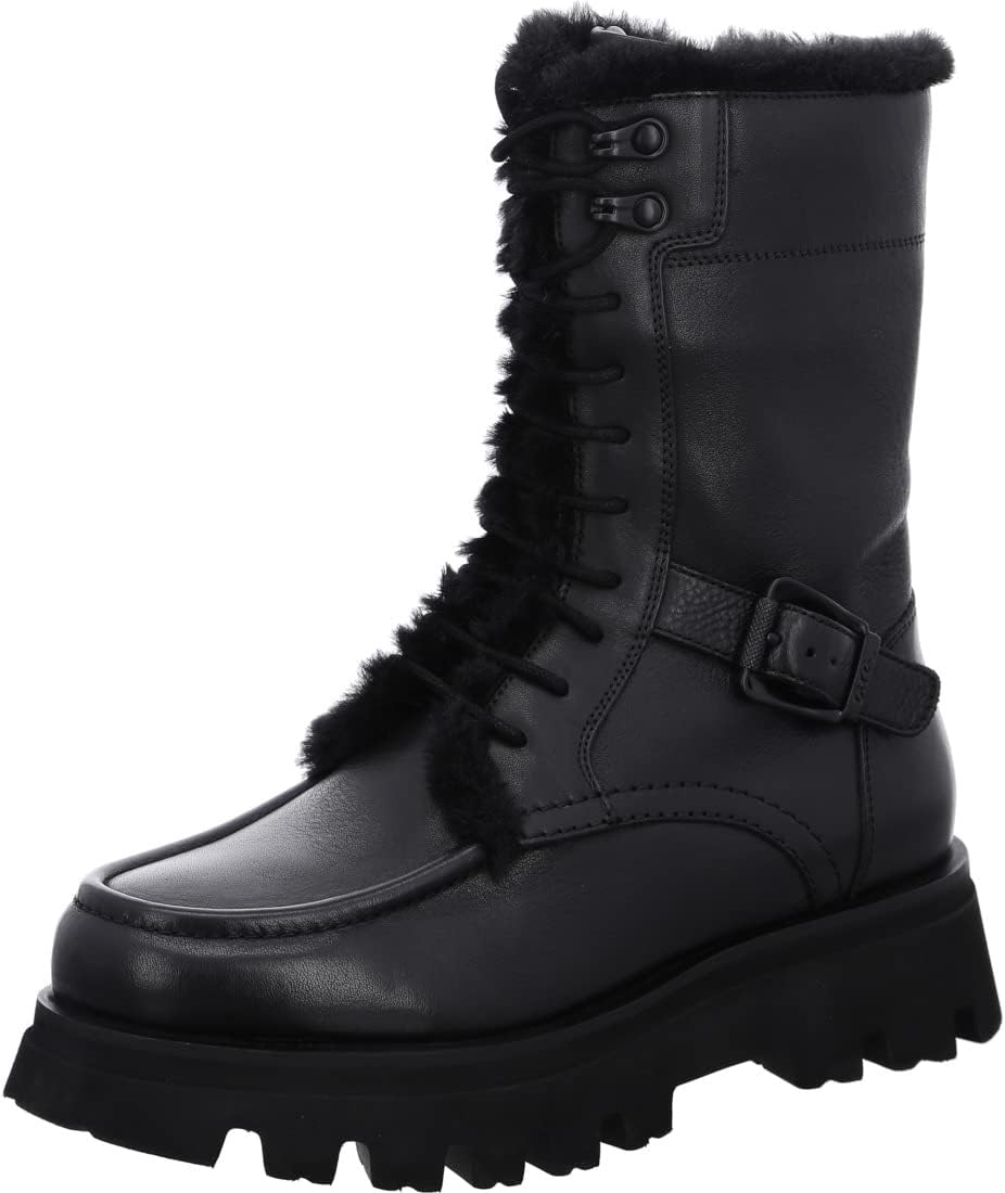 ARA Copenhagen Stivaletto Donna - Pelle Morbida, Fodera In Tessuto, Tacco A Blocco 2 Cm, Larghezza Media, Comodo Per Tutti I Giorni