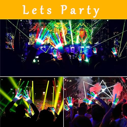 Image of Toys for Ages 8-13 LED Gloves Toys for Boys Age 8-10 Light Up Gloves Cool | Light Up for Kids Birthday Easter Gift Cool Fun Toys for 8-13 Year Old, Party Favors for Kids 8-12, Kid Toys Light Up Gifts