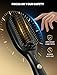 Imagen de Cepillo Alisador Pelo Ancha 51mm & Planchas del Pelo 2-En-1 40M De Iones Antifrizz Control De Temperatura Ptc Cerámico  Apagado Auto 30min Calentamiento Rápido Y Seguridad Antiquemaduras