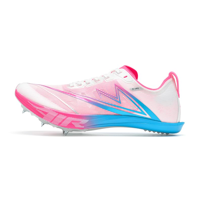 Sonic Cat Track and Field Shoes Men Women Kids Spikes Sneakers Full-Length Carbon Plate Track Race Jumping Sneakers Girls Professional Running Tarck Spikes Shoes Boys