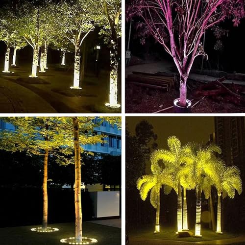 Lámpara de madera LED para jardín que transforma tu terraza con iluminación RGB 8