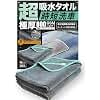 【第三者機関吸水試験済】 RechargePlus 洗車 タオル 超吸水 800GSM 極厚 マイクロファイバー クロス 時短 Mサイズ 45cm×60cm 2枚セット