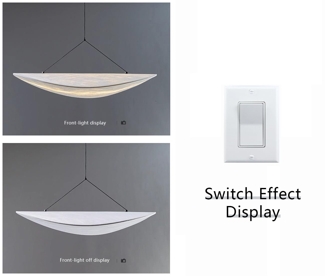 Moderna Lámpara Led De Seda WABI-sabi Boho Chic Japonesa De Altura Ajustable Lámpara Colgante Accesorio De Iluminación para Sala De Estar Comedor Dormitorio Cocina Y Oficina(60cm)