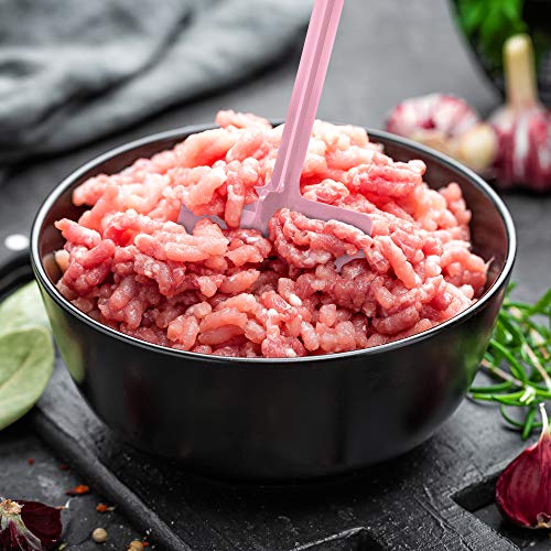 image for Premium Heat Resistant Meat Chopper, Masher & Smasher for Hamburger Me
