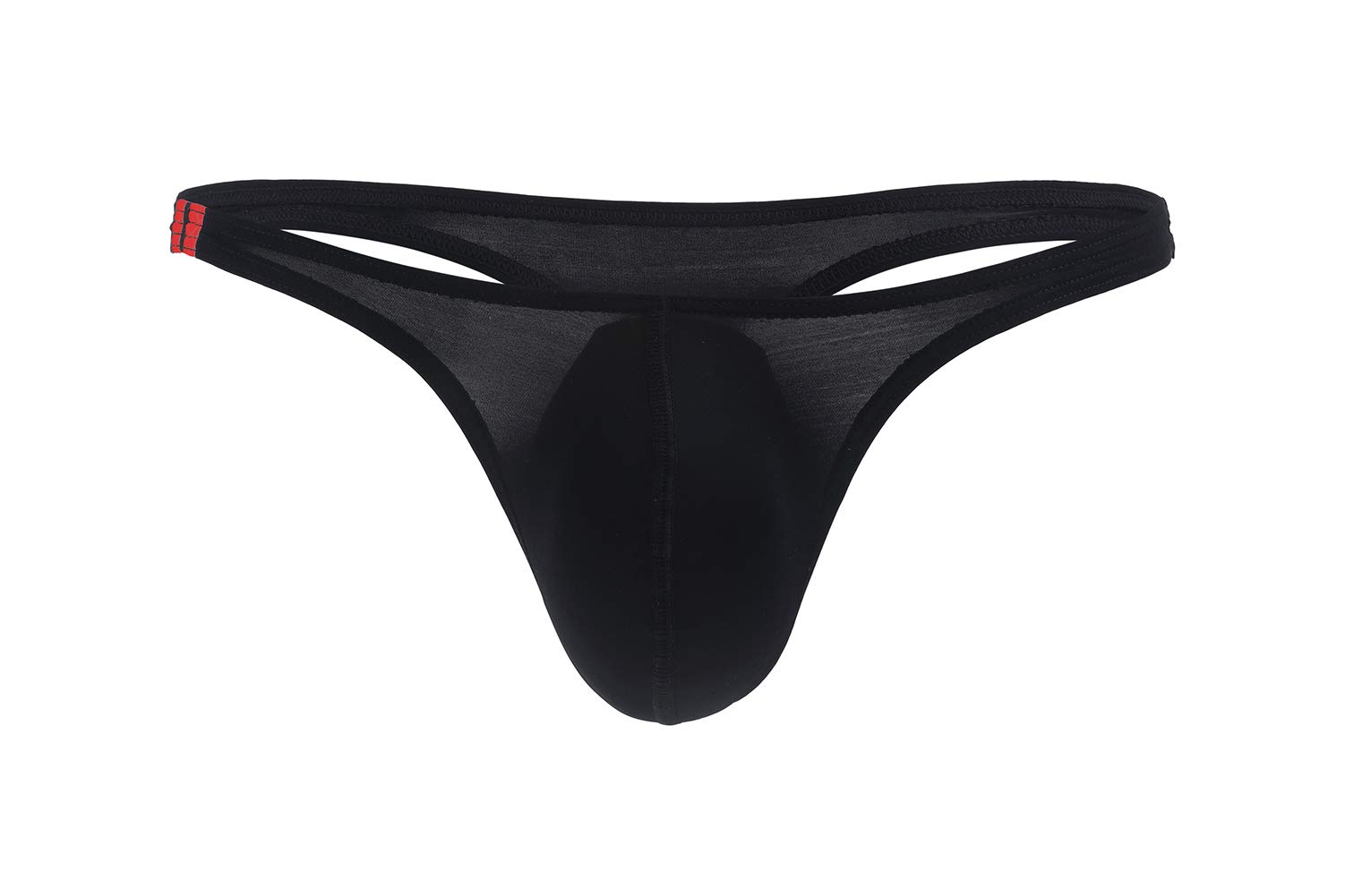 Panegy Intimo per Uomo Vita Bassa String Slip Perizoma in Seta Ghiaccio Ultra Sottile Mutande 3/4/5 Pezzi