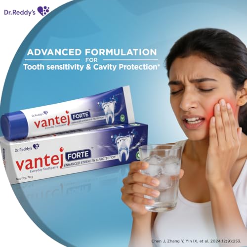 Image of Vantej Forte Toothpaste - 70g, White