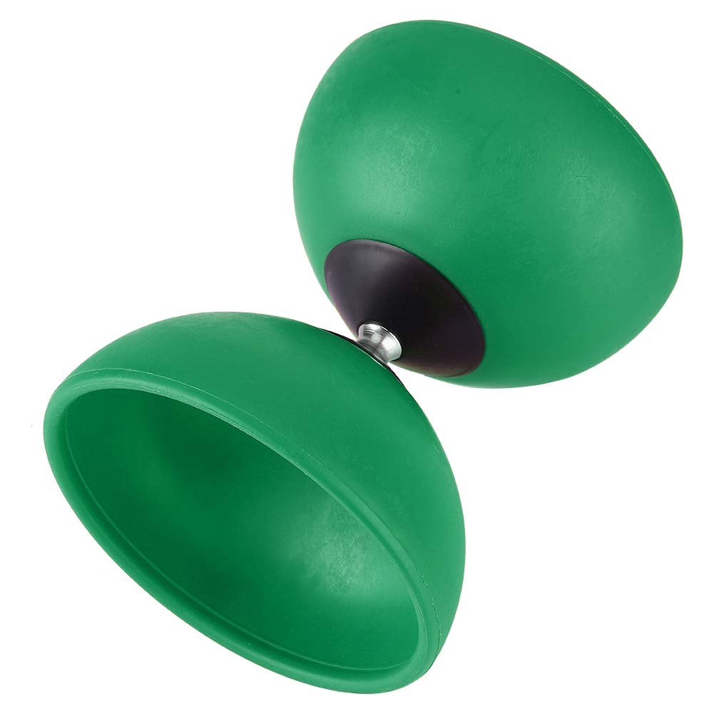 Sorandy Diabolo Set Environment-friendly ABS Triple Bearing Chinese Yoyo for Exercise and Fun for Beginners and Intermediate Players of All Ages Red/Green/Yellow 5.71x4.72x4.72 Inches (Green)