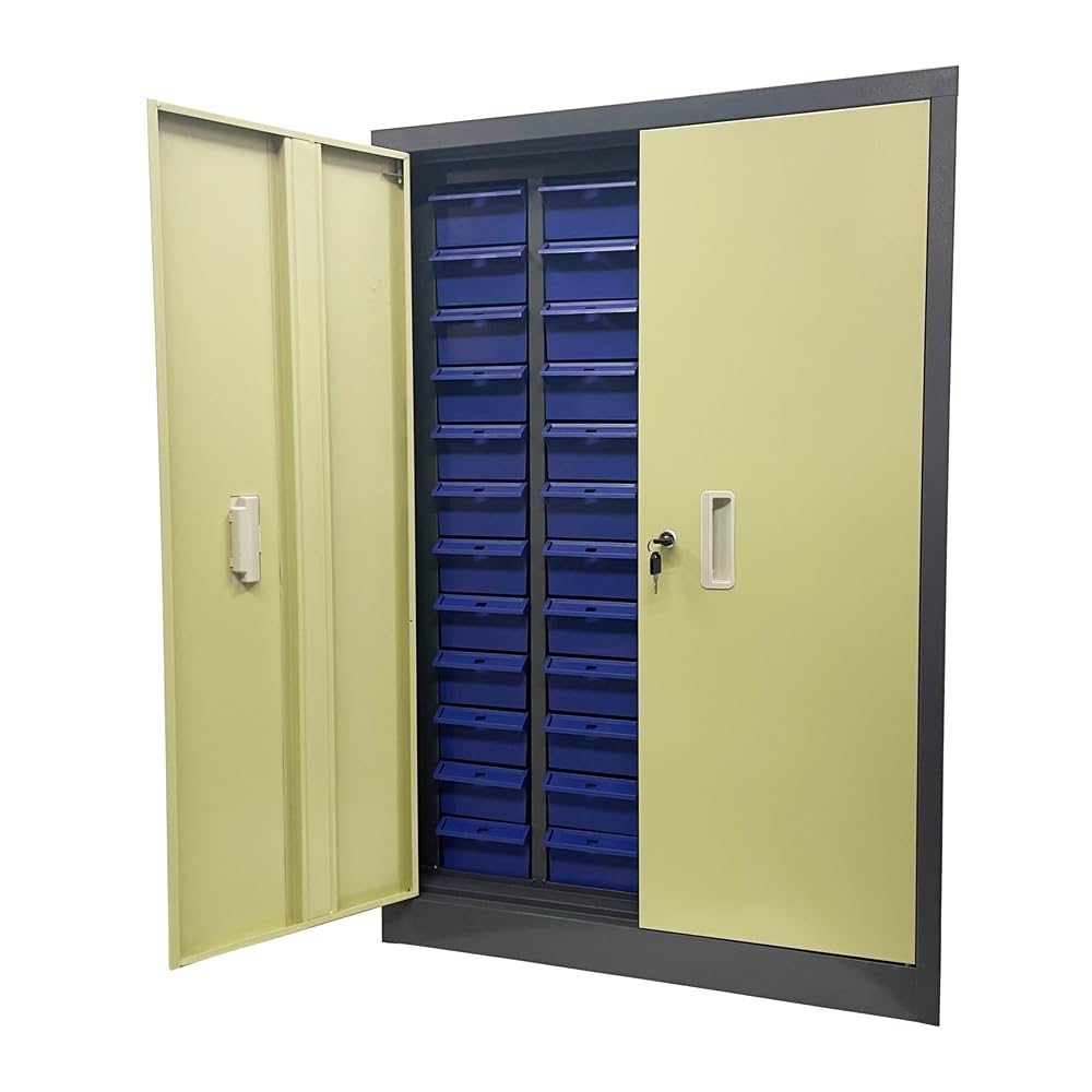 HQHAOTWU Parts Cabinet with 48 Medium Drawers, Tool & Office Supplies Storage Cabinet