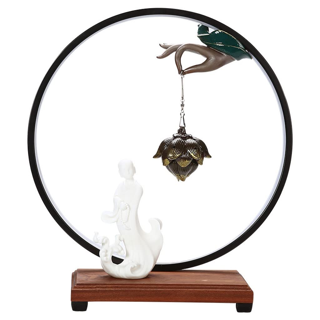 Incense Burner Backflow incense ornaments home living room bedroom hanging ball sandalwood furnace decoration hotel supplies Waterfall Incense Burne