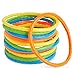 Blue Panda 12 Pack Pool Rings for Kids Diving - Under Water Swim Dive Rings - Multicolored Summer Sinking Pool Toys (6 in)