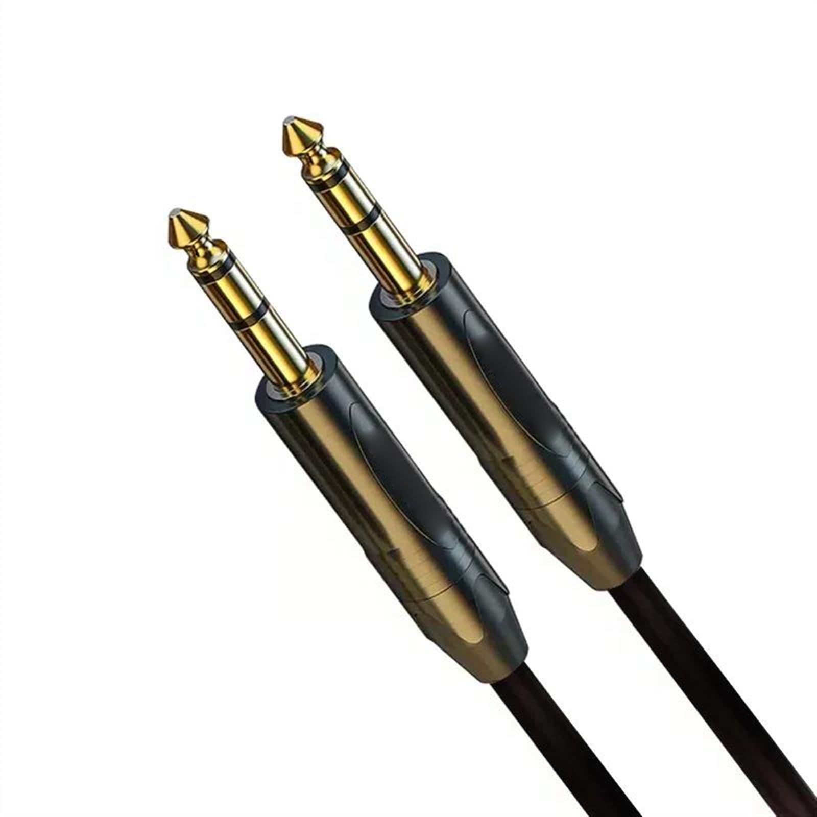 Przewód połączeniowy audio Kabel audio z męsko-męskim złączem 6,5 mm do gitary i wzmacniacza — wielokolorowy 1–10 m(02,10m)
