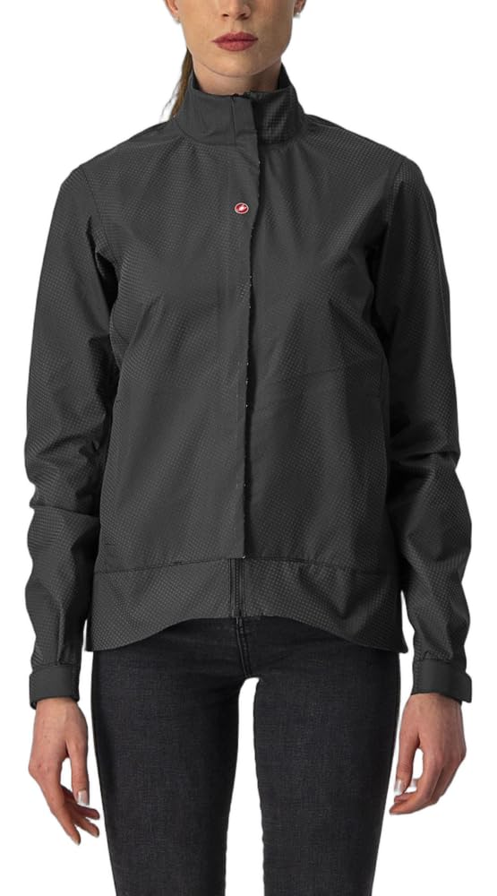CASTELLI 4521538-085 COMMUTER W RFLX JKT Jacket Women's LIGHT BLACK Size S