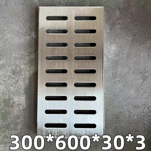 Grille de caniveau extérieure en acier inoxydable抗腐蚀排水高承重 - 5