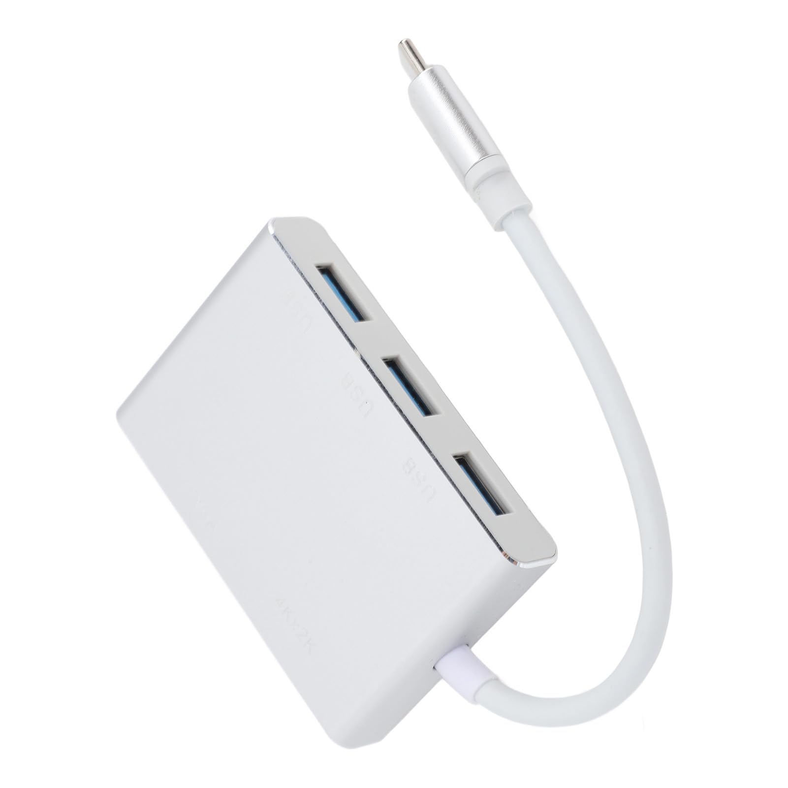 Hub USB C 5 in 1, Adattatore da Tipo C a USB con Interfaccia