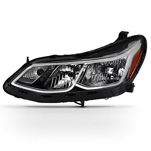 ACANII - For 2016-2018 Chevy Cruze Halogen Replacement Headlight Headlamp - Driver Side Only