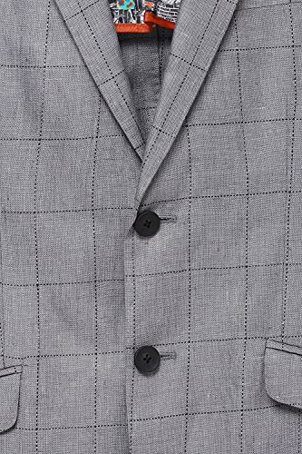 Image of Simon Carter Men's Notch Lapel Slim Blazer