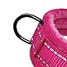 Didog Soft Flannel Padded Dog Vest Harness, Escape Proof/Quick Fit Reflective Dog Strap Harness,Easy for Training Walking,Hot Pink S Size