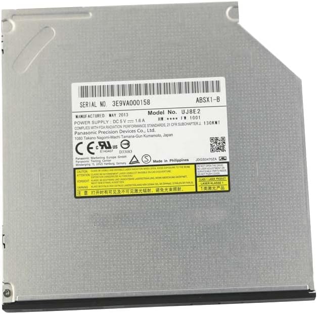CD DVD-RW Drive DDTH2 UJ8E2 for Dell Inspiron 5535 3521 3421 5537 3437 Laptop