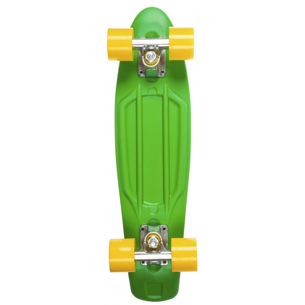 D Street V2 polypropolene Keely Vert/Jaune Complete cruiser 57,1 cm