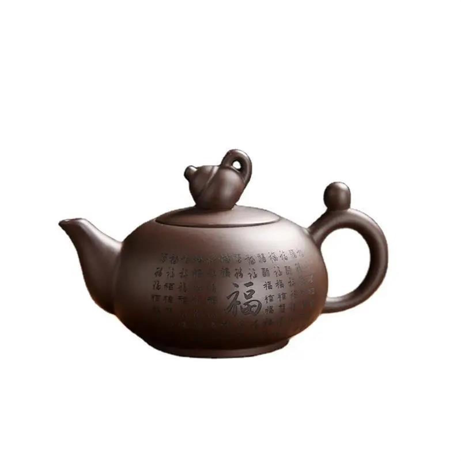 Zestaw do herbaty popołudniowej, czajniczek z fioletowej gliny Yixing, zestaw do herbaty, filiżanka do kawy, miseczka z pokrywką, zestawy do herbaty Pu'er (B)