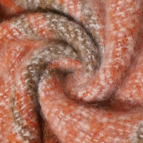 Winter Scarf for Women Plaid Wraps Thick Shawl Warm Cold Weather Scarves3