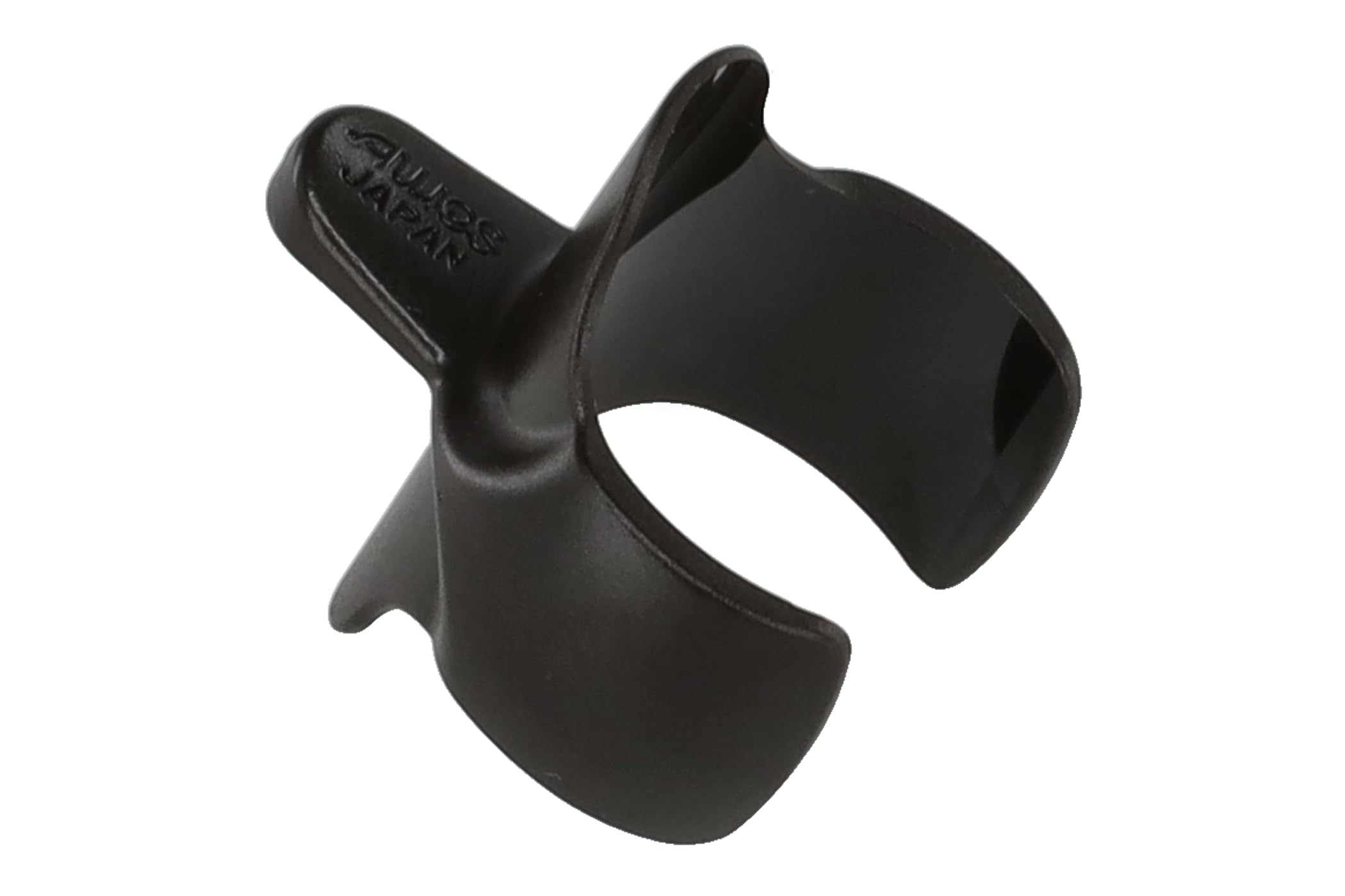 Aulos thumb rest/thumb guard/thumb holder - dark brown - for tenor recorder - easy to clip on - prevents rolling away