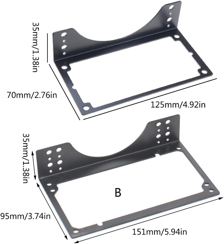 Metal DIY Bracket SFX Power Supply Mounting Bracket with 12cm 14cm Fan Slot