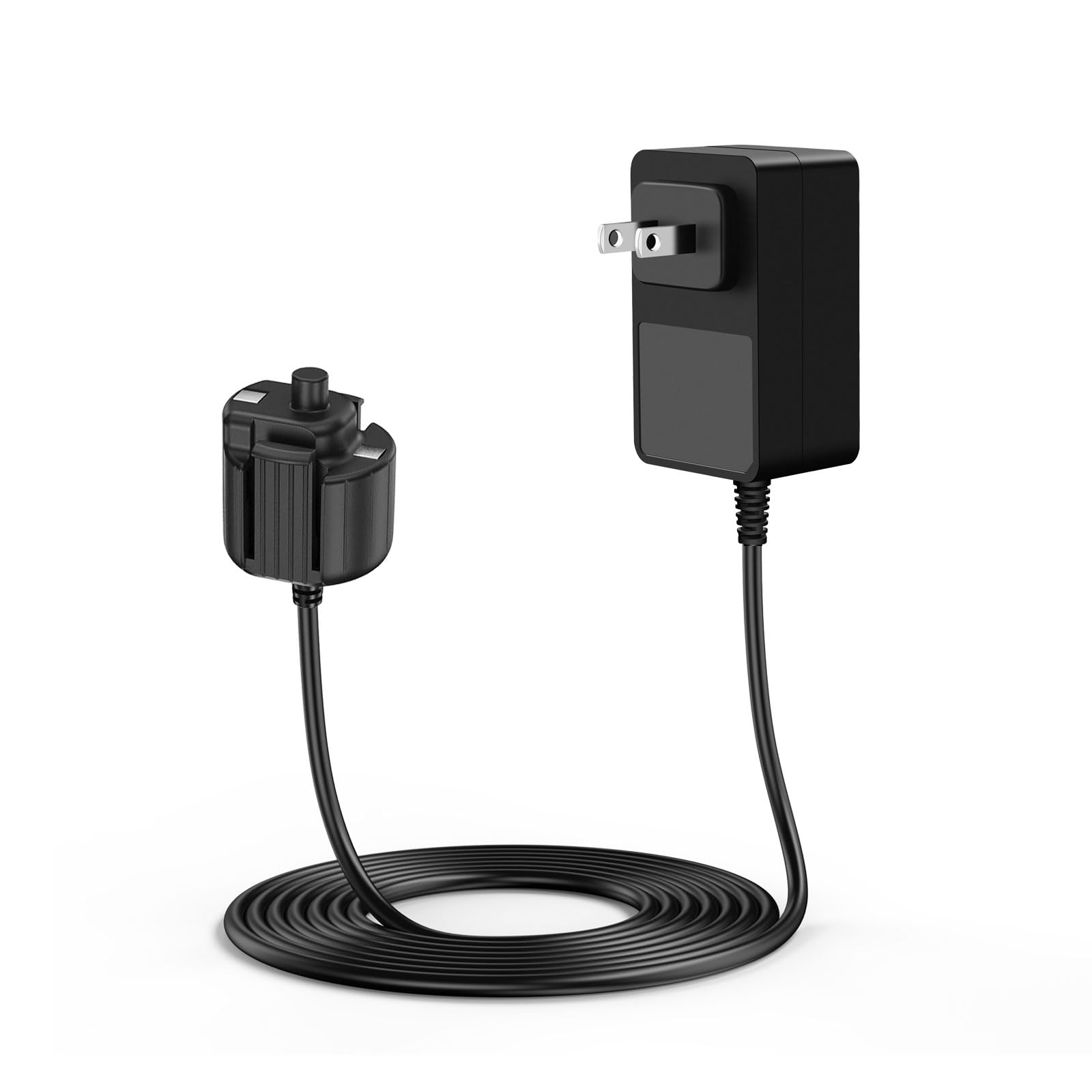 MEROM Charger Compatible with Pool Blaster Max Li 30000ML, Max Li CG, Max Li HD, Millennium Li, IVac 350 Li and Volt FX-8 Li Pool Vacuum, Line Length 6.56 FT Black(with Adapter Set)