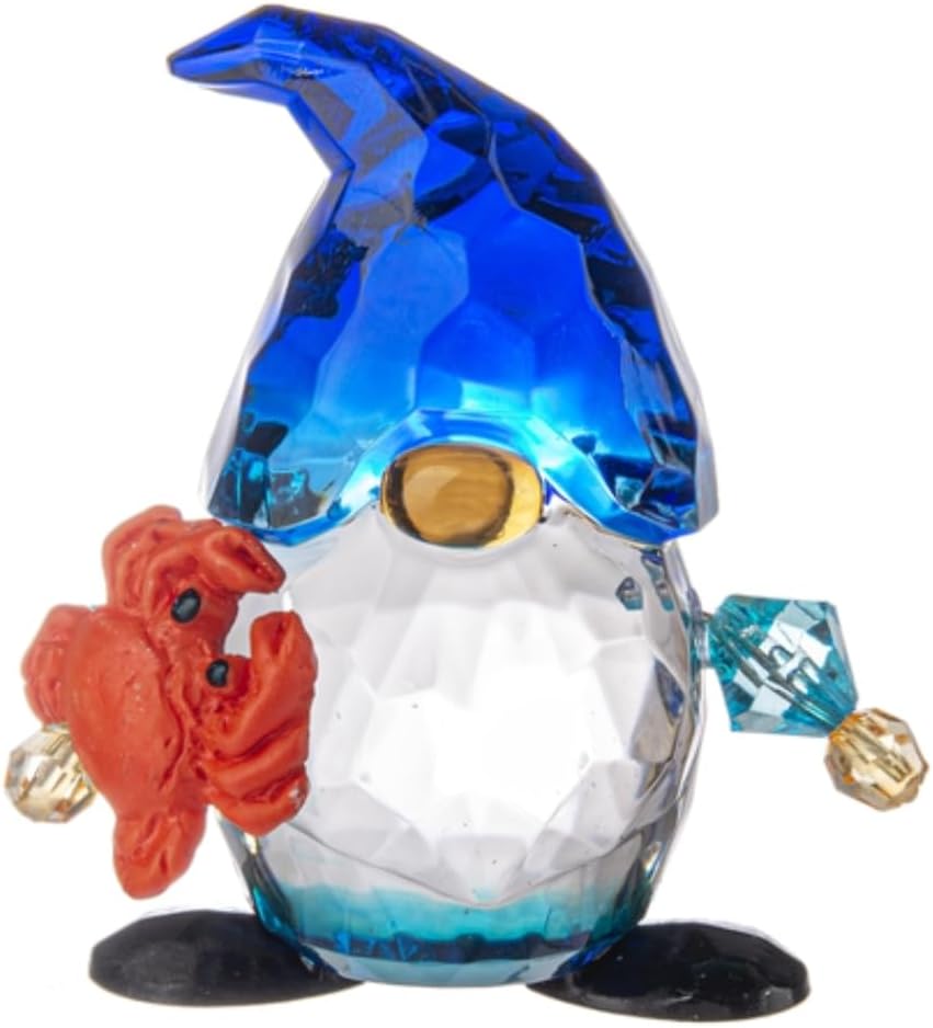 Ganz Crystal Expressions Nautical Gnome Figurine (Crab
