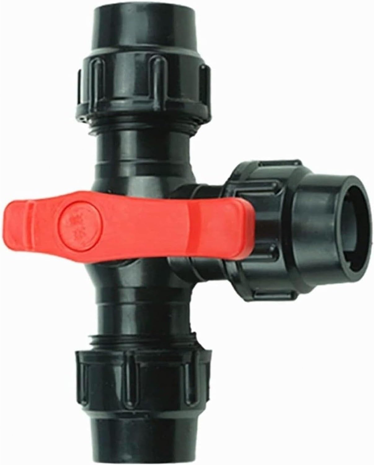 Vanne d'arrêt à connexion rapide, vanne en plastique T,, 63mm, 63mm