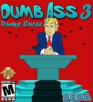 dumbass Trump Vinyl Decal Wall Laptop Bumper Sticker 5"