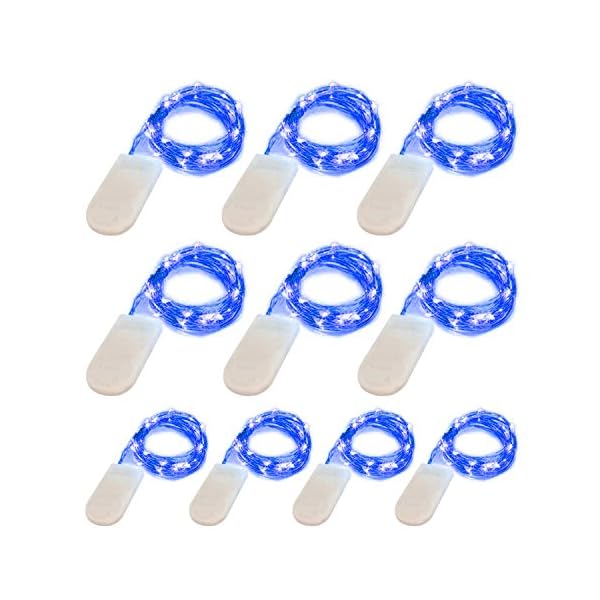 Liida led fairy string lights battery operated for wedding centerpiece christmas tree garlands mason jar craft party vase decoration - image 7
