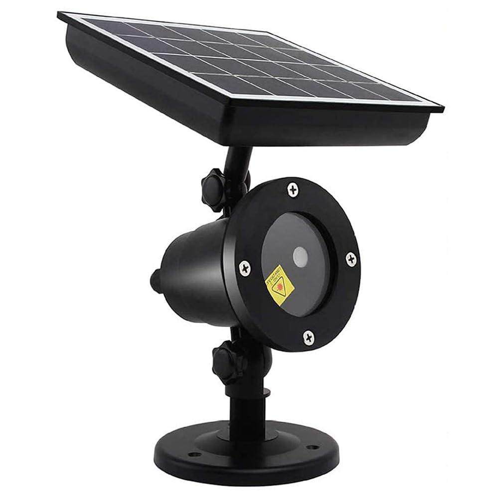 Proiettore solare a LED, proiettore da discoteca per prato e giardino impermeabile IP65, decorazioni paesaggistiche per esterni e illuminazione natalizia