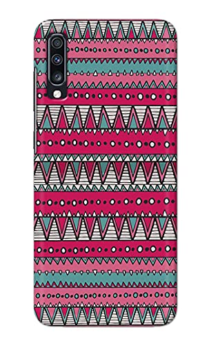 Image of Printed Hard Back Cover Case for Samsung Galaxy A70 | Samsung Galaxy A70s Back Cover (Geometric Vintage Pattern) -1803